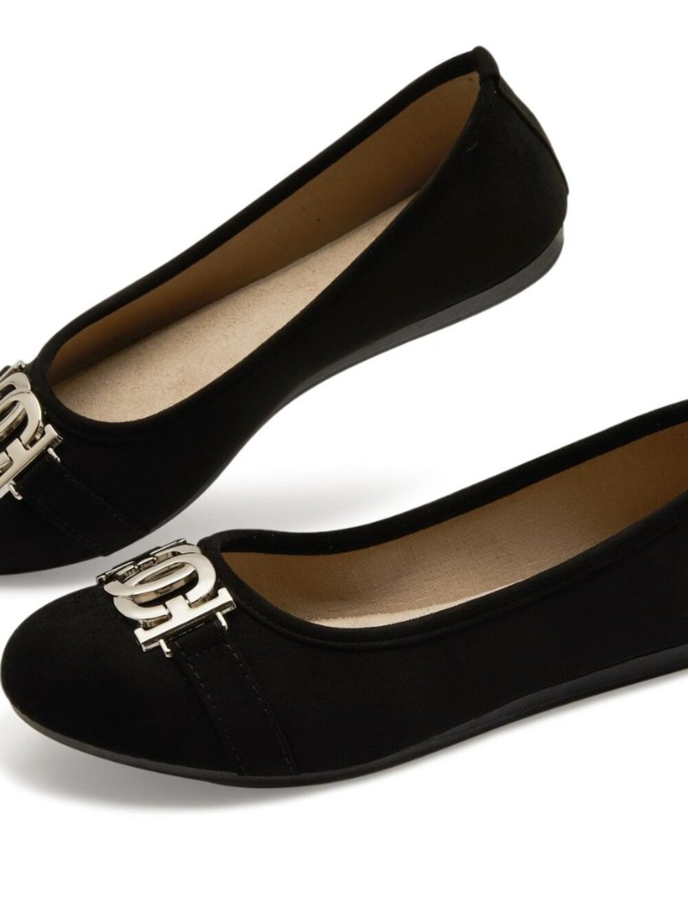 Women's Ballet Shoes Comfortable Slip on Round Toe Flat Casual Shoes for